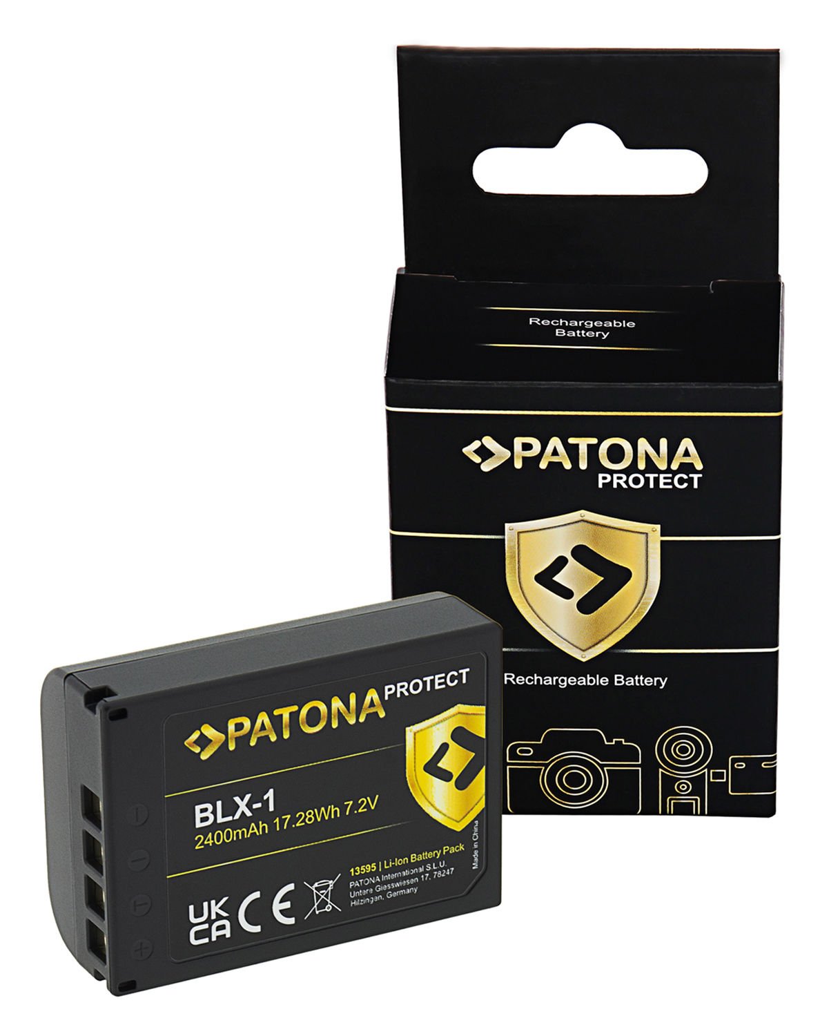 Patona 13595 Protect Batarya (Olympus BLX-1)