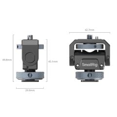 SmallRig 3809B Monitör Desteği Metak Ayak Montajı