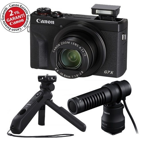 Canon PowerShot G7 X Mark III Vlogger Kit