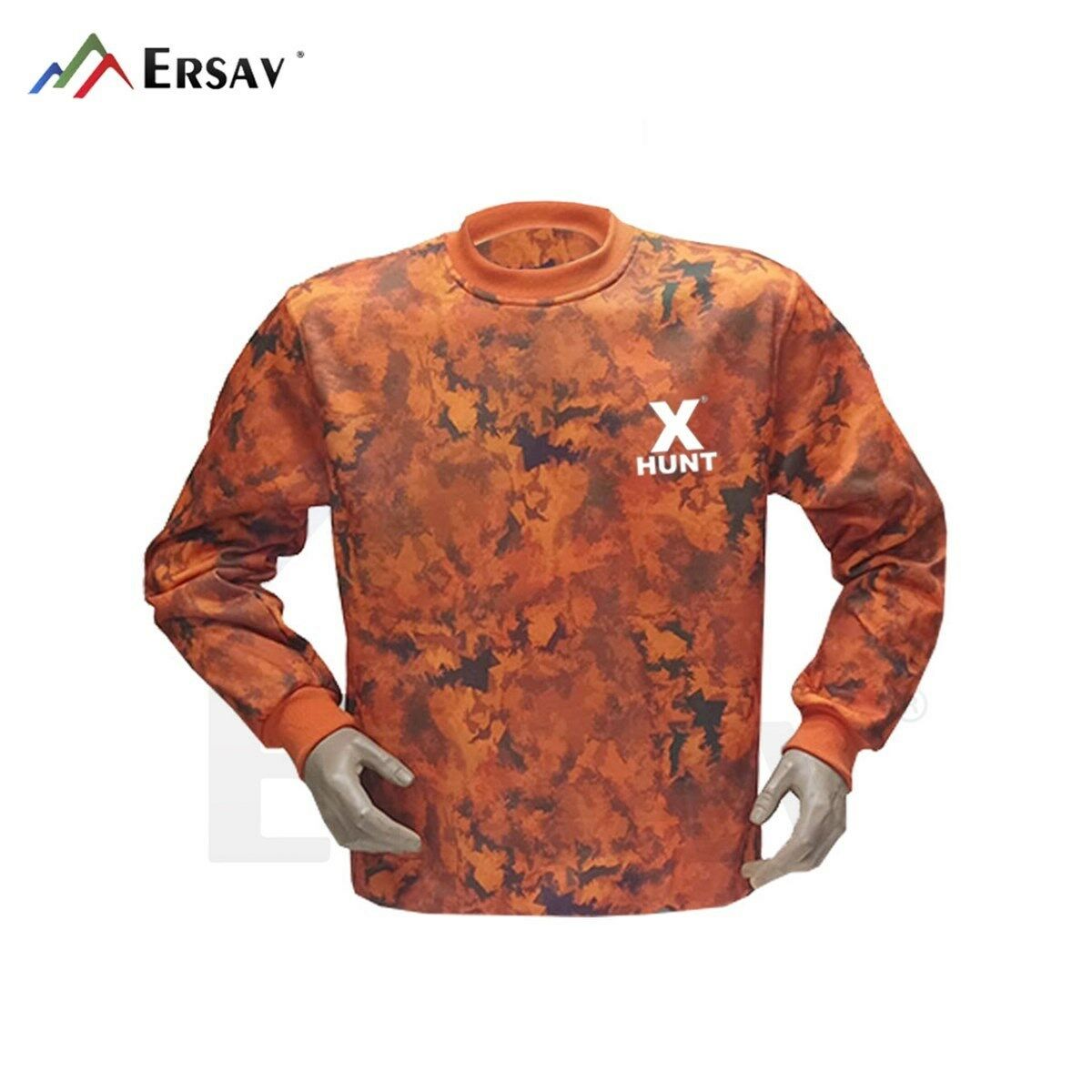 ERSAV X HUNT SIFIRYAKA SWEATSHİRT TURUNCU