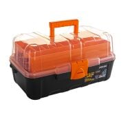 SUPER-BAG 16  FISHING TACKLE BOX ASR-5038 3TRAY 390X202X235H MM SEFFAF