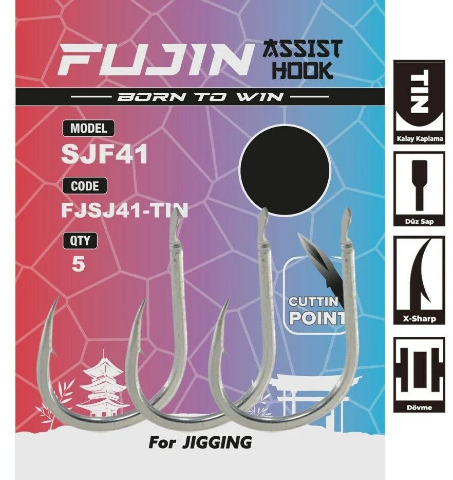 FUJİN SJF41 TIN DÜZ ASSİST KANCASI