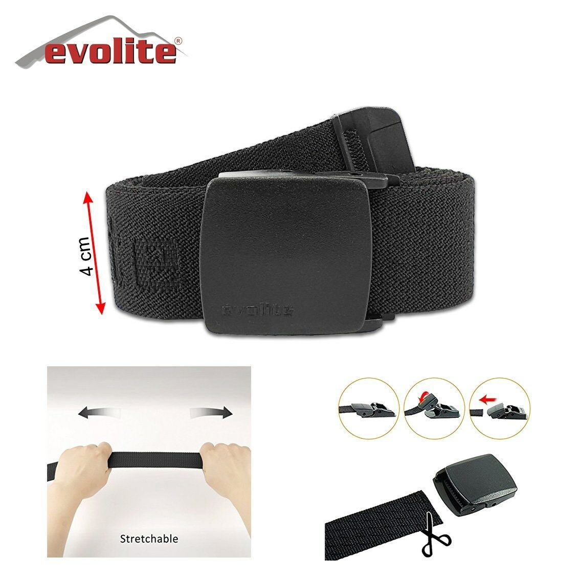 EVOLİTE OUTDOOR STRETCH KEMER 4CM 135