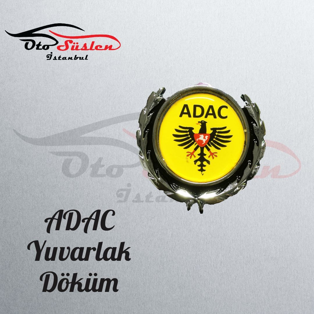 Adac Yuvarlak Döküm Arma