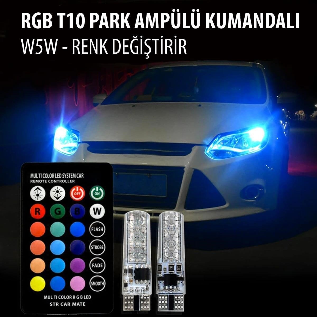 RGB Kumandalı T10 Led