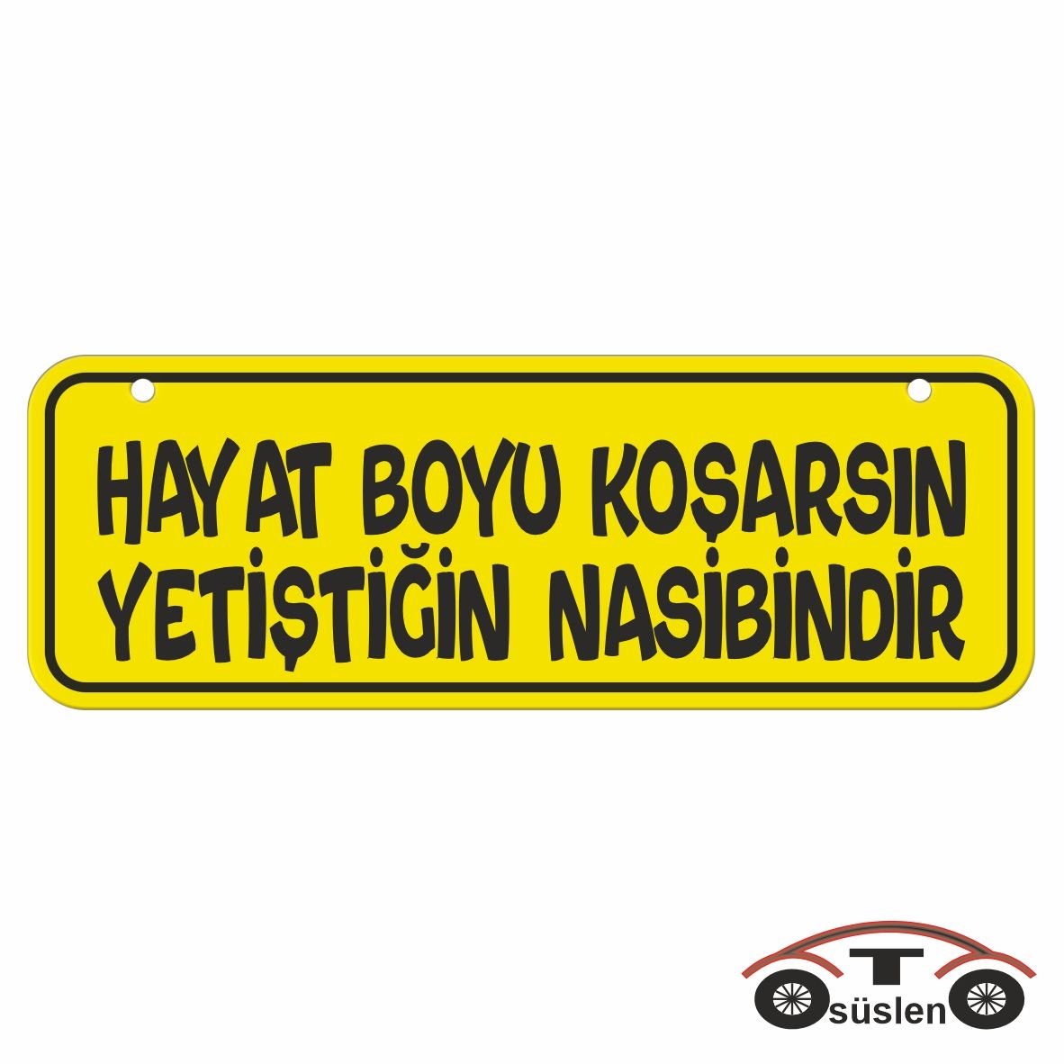 Hayat boyu koşarsın