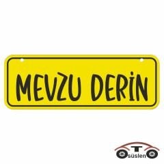 Mevzu derin