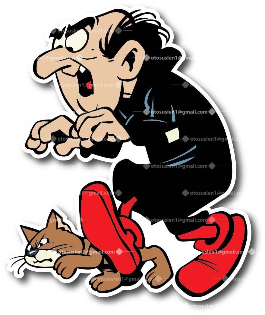 Gargamel Sticker