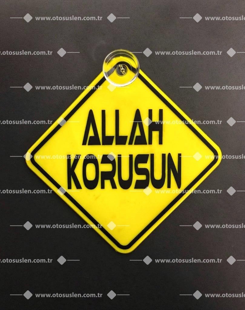 Allah Korusun Dekor Levha