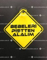 Bebeleri Pistten Alalım Dekor Levha