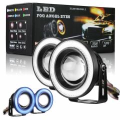 Universal Mercekli Led Angel Sis Farı, 89mm