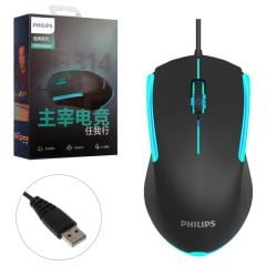 Philips G314 SPK9314 1200 Dpi Kablolu RGB Mouse