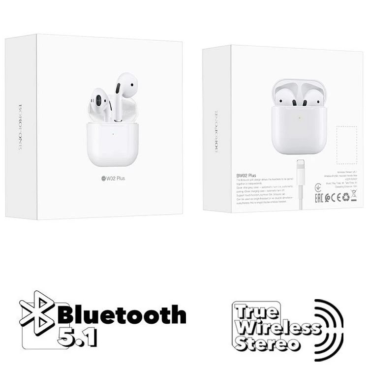 Borofone BW02 Plus Bluetooth Kulaklık