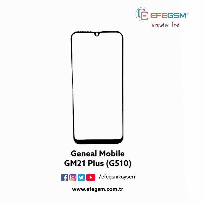 General Mobile GM21 Plus Ocalı Cam