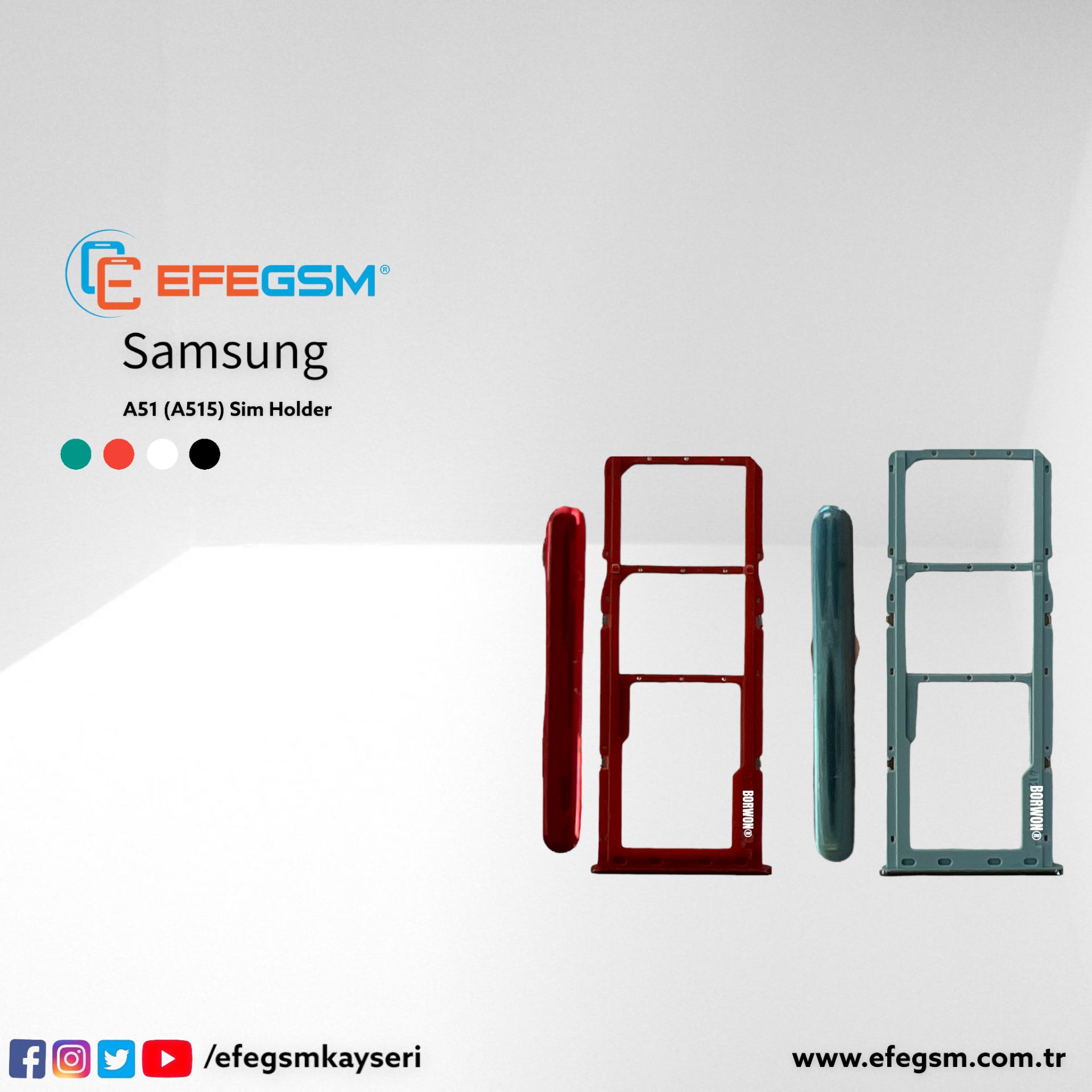 Samsung A51 (A515) Sim Holder