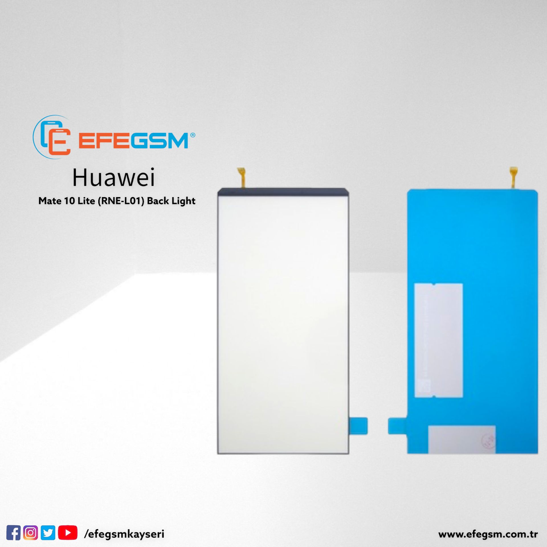 Huawei Mate 10 Lite (RNE-L01) Back Light