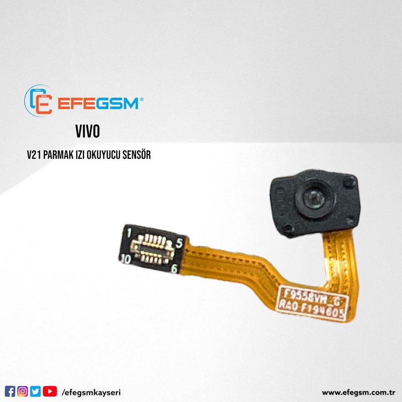Vivo V21 Parmak Okuyucu Sensör Film