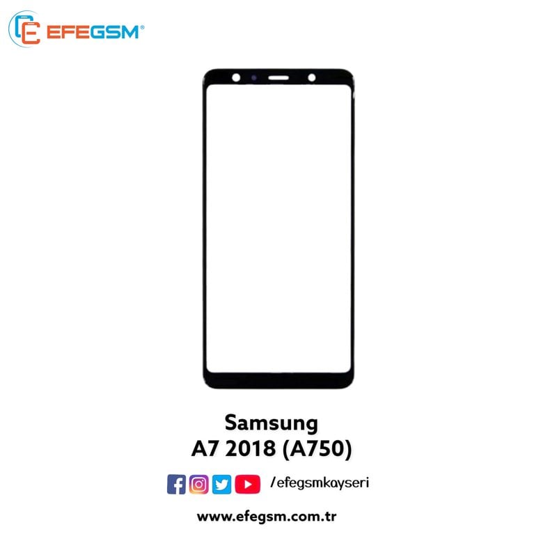 Samsung A7 2018  (A750) Ocalı Cam