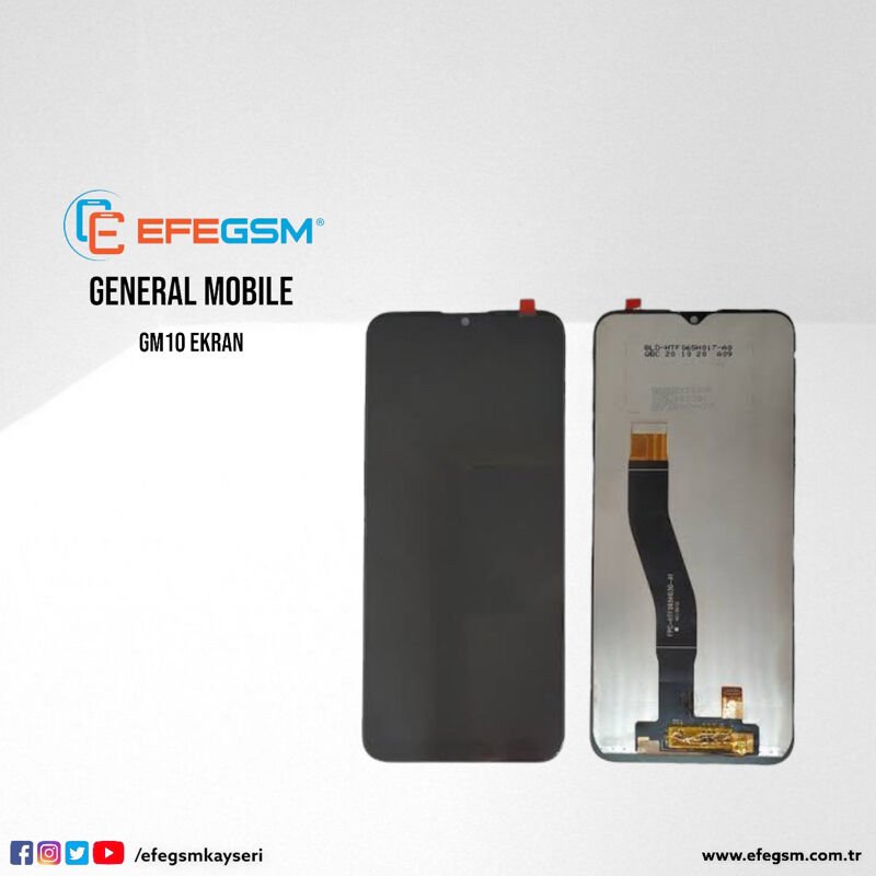 General Mobile GM10 Ekran