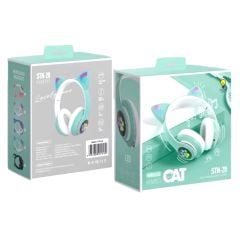 CAT STN-28 Kablosuz Kedili Kulaklık
