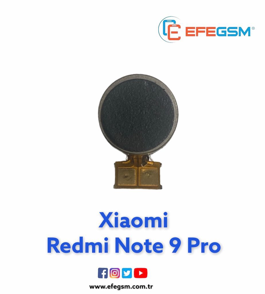 Xiaomi Redmi Note 9 Pro Titreşim Motoru