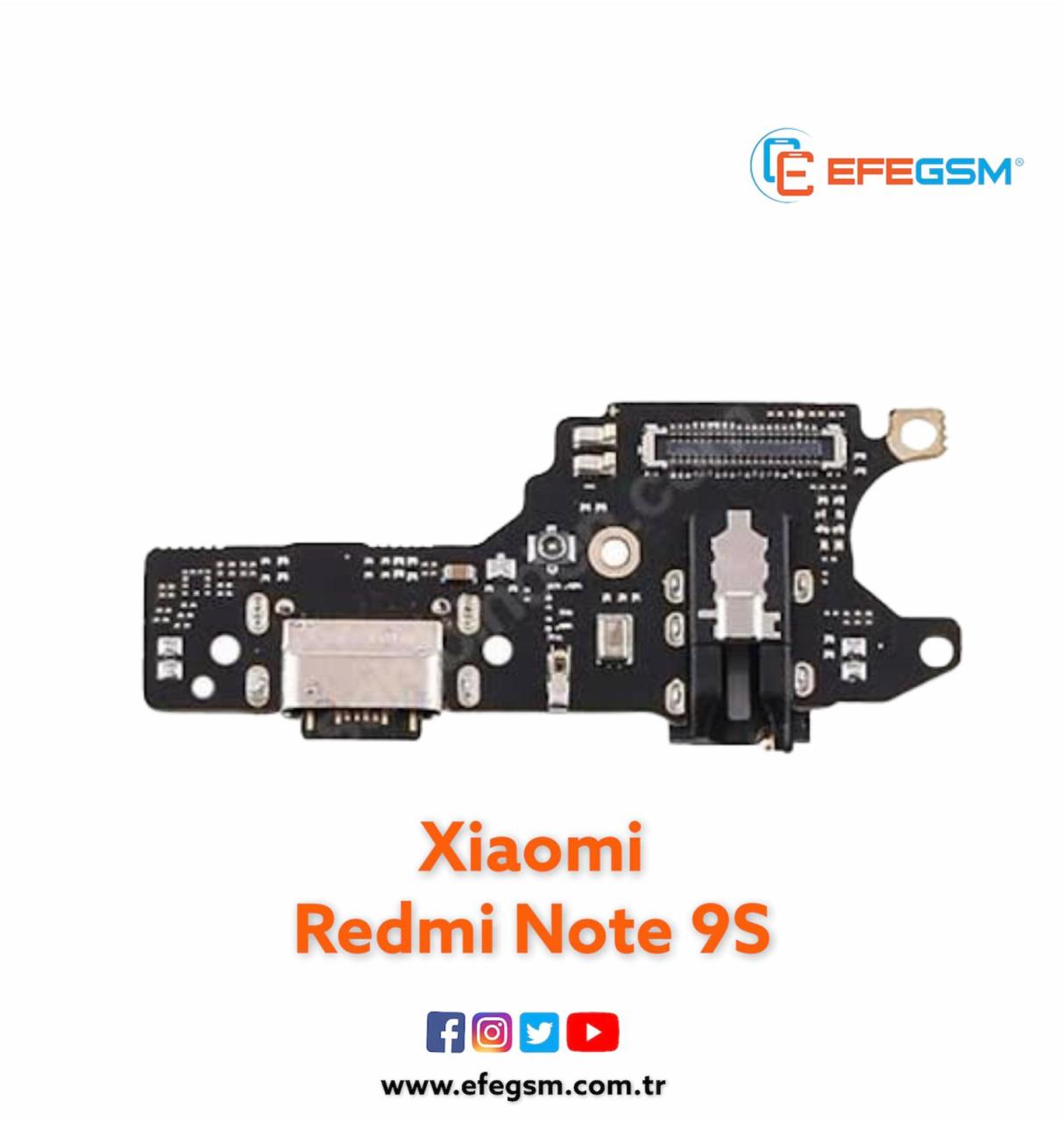 Xiaomi Redmi Note 9S Alt Bord - EFEGSM