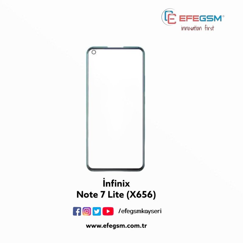 İnfinix Note 7 Lite (X656) Ocalı Cam