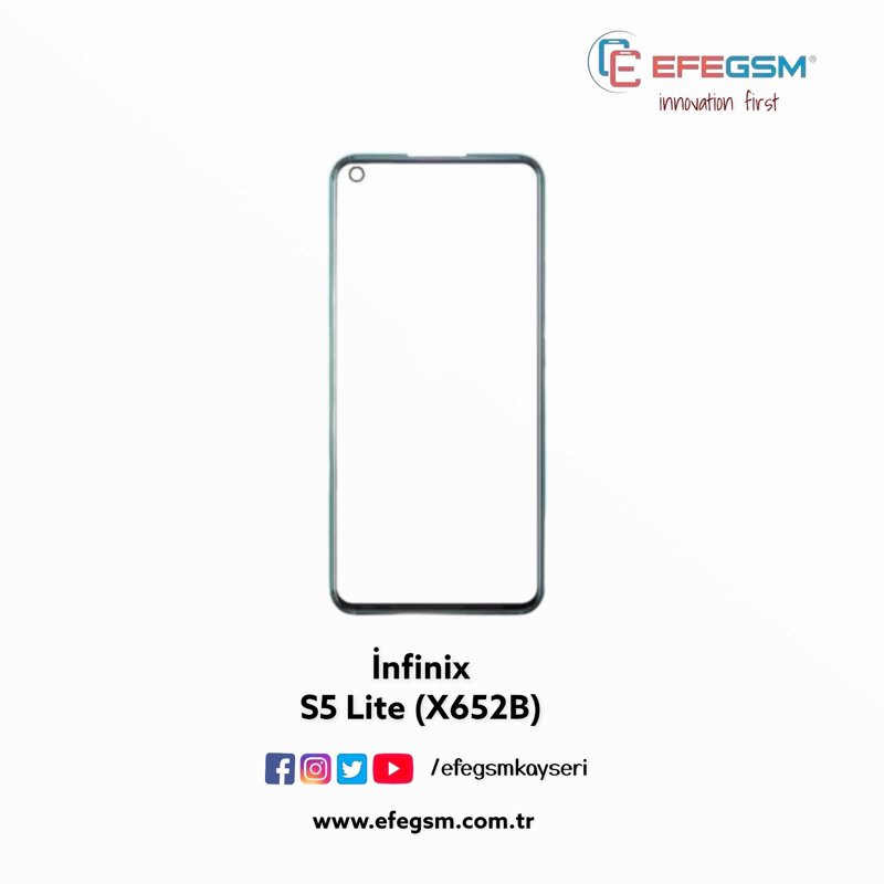 İnfinix S5 Lite (X652B) Ocalı Cam
