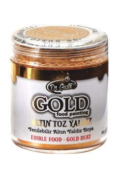 Dr Gusto Yenilebilir Toz Altın Yaldızlı Gold Boya 10 gr