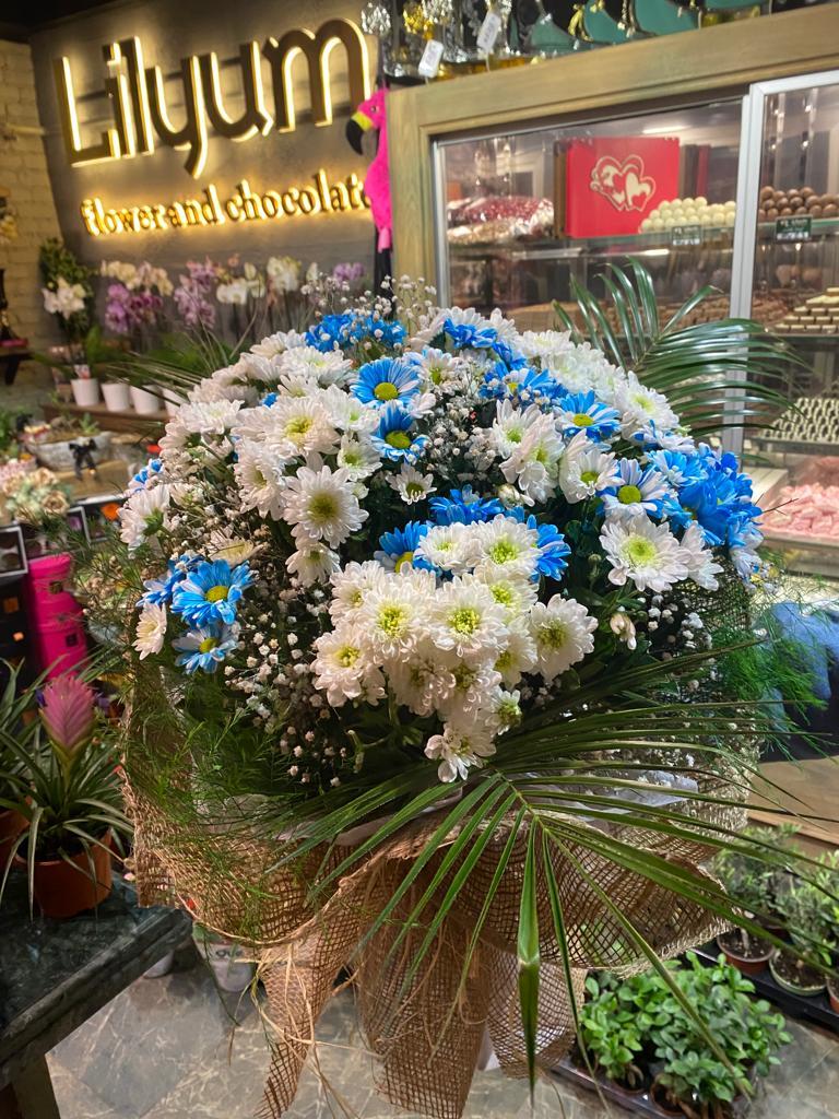 XL BLUE BOUQUET