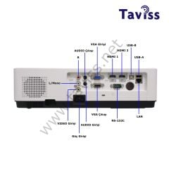 TAVİSS TTSO422W 3LCD 25.000:1 KONTRAST 4500 ANSİLÜMEN PROJEKSİYON CİHAZI