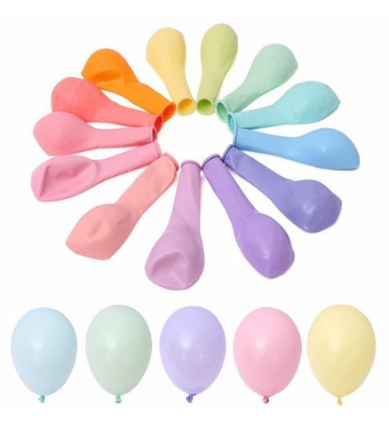 Makaron Renk Balonlar