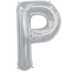 P Folyo Balon 40' 100 cm-Gümüş