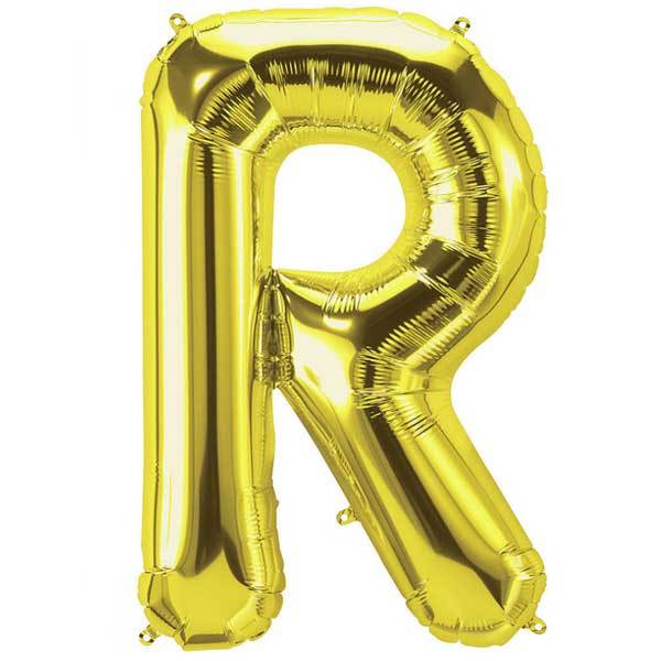 R Folyo Balon 40' 100 cm-Gold