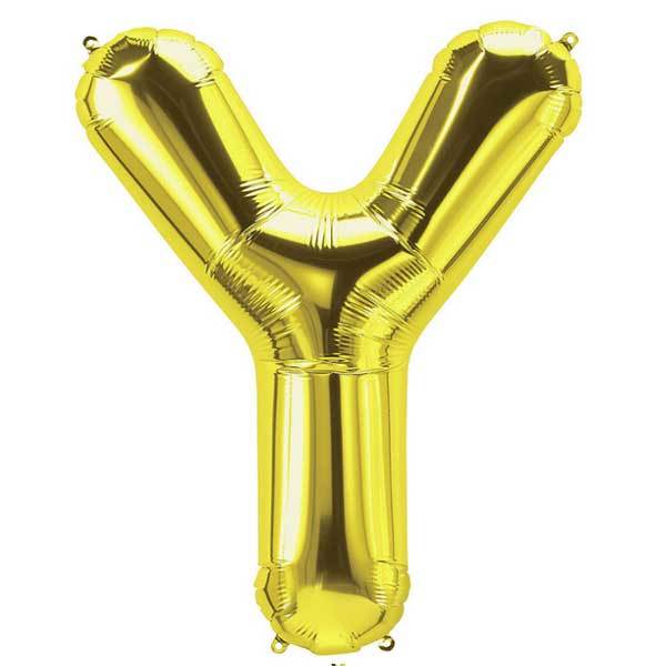 Y Folyo Balon 40' 100 cm-Gold