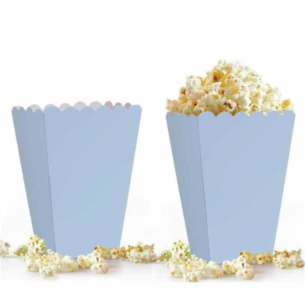 Mavi Popcorn Mısır Kutusu 8 Adet