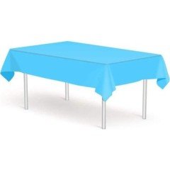 Mavi Plastik Masa Örtüsü 120x180 cm