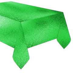 Metalize Kullan At Masa Örtüsü Koyu Yeşil