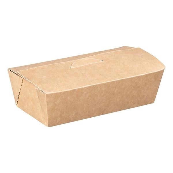 Kraft Karton Gıda Kutusu Büyük 14,5x19,5x5,5 cm