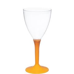 Plastik Şarap Bardağı Mandarin