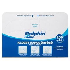 Dolphin Klozet Kapak Örtüsü 200'lü