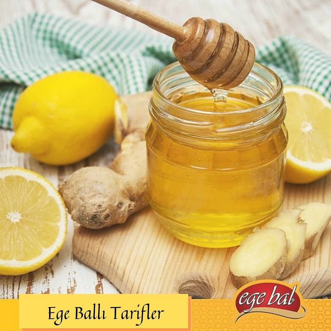 Ege Bal'lı Limonlu Zencefilli Şurup Tarifi