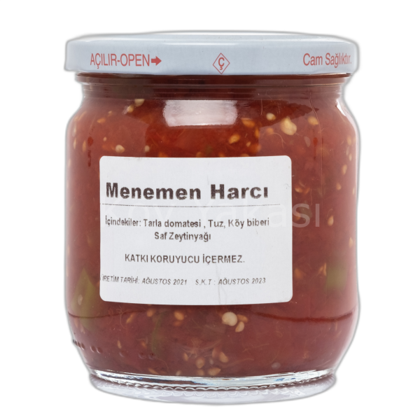 Menemen Karışımı Organik Domatesten 450GR