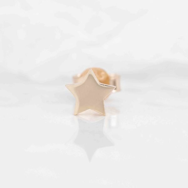 Yıldız Model Altın Küpe (Çift)