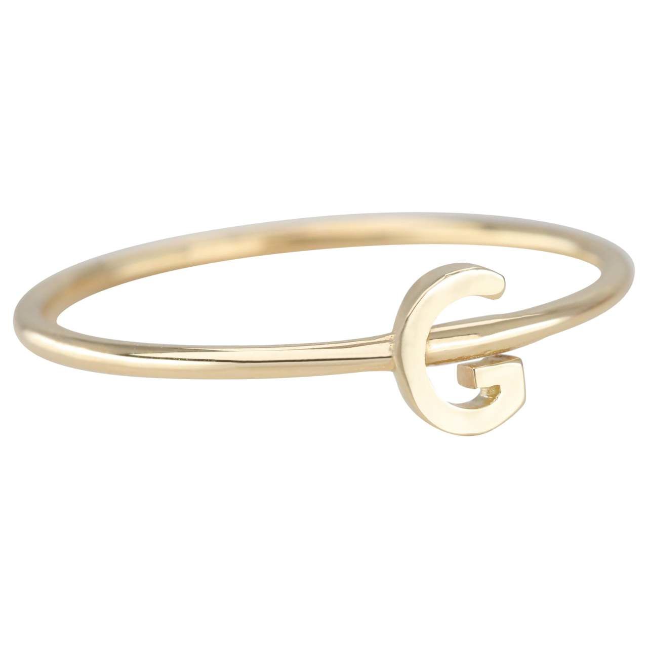 Ring with 2024 letter g