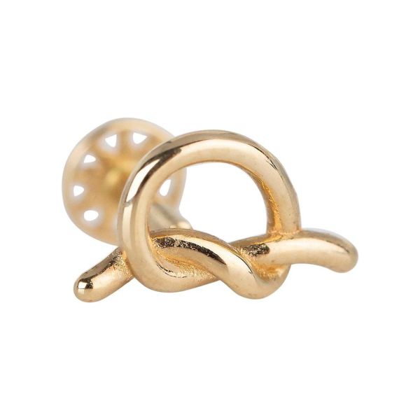 Aşk Düğümü Model Altın Piercing