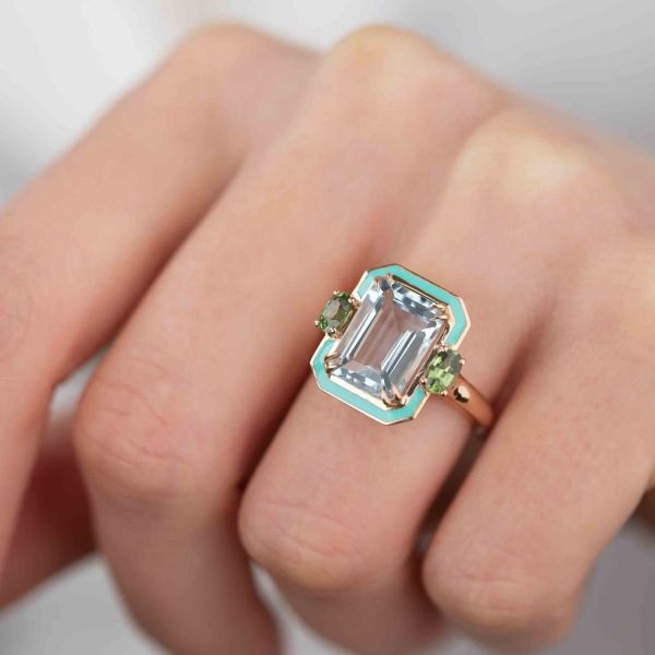 Aquamarine sapphire on sale