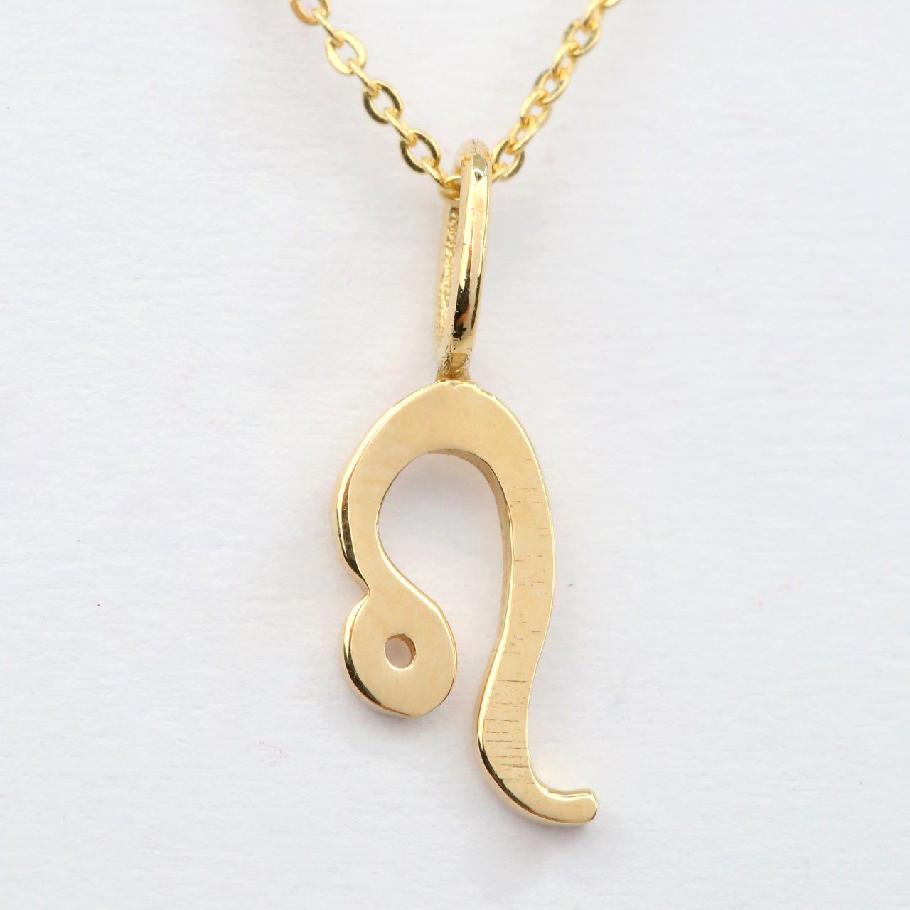 Leo necklace gold deals