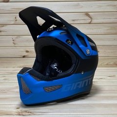 100% Status Fullface Kask - Mavi Giant