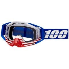 100% Racecraft Goggle Gözlük - Clear - Anthem USA